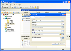 Screenshot for Aurora Password Manager 3.0